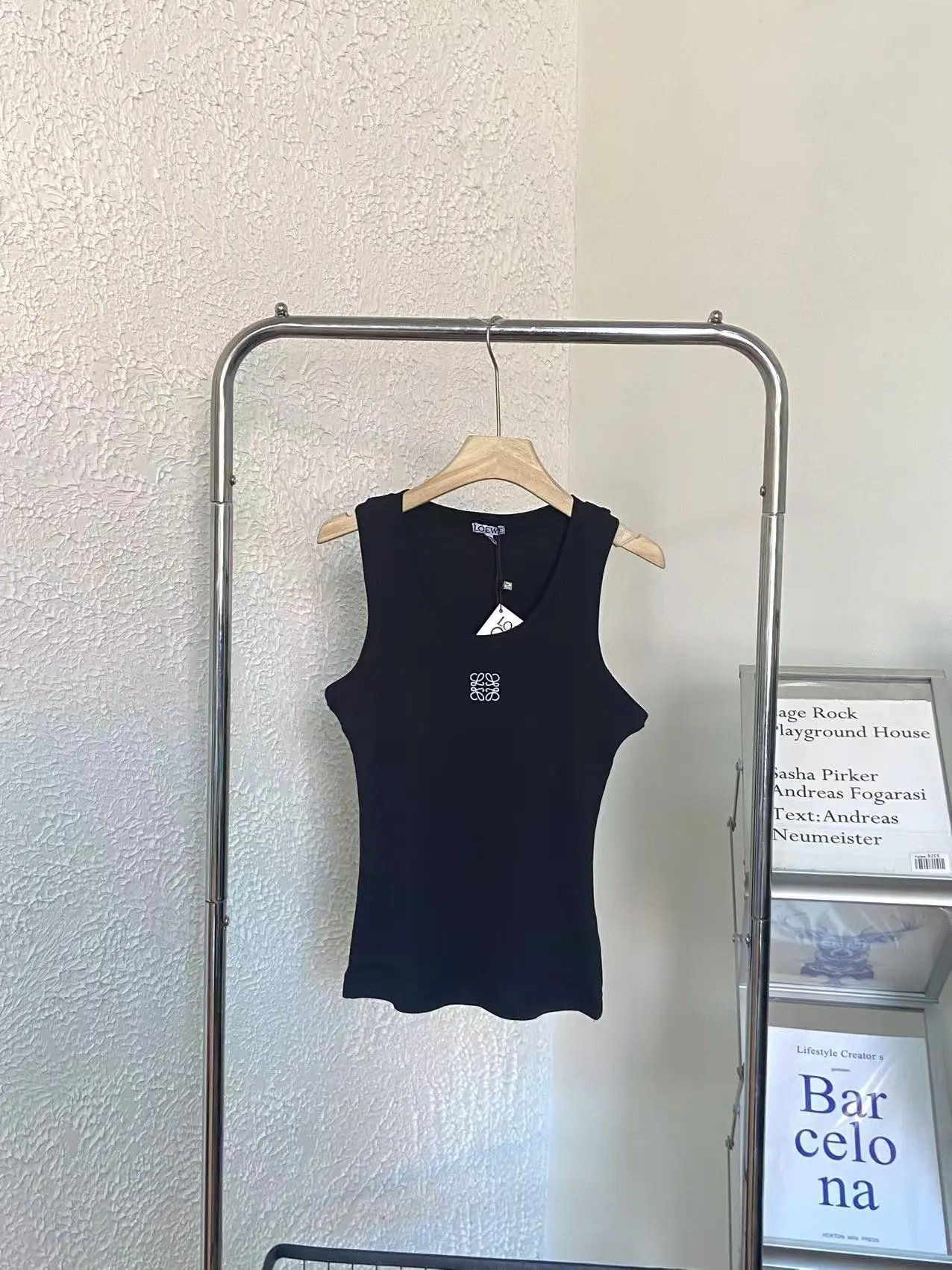Summer Sleeveless Embroidery Singlet Vest photo 3