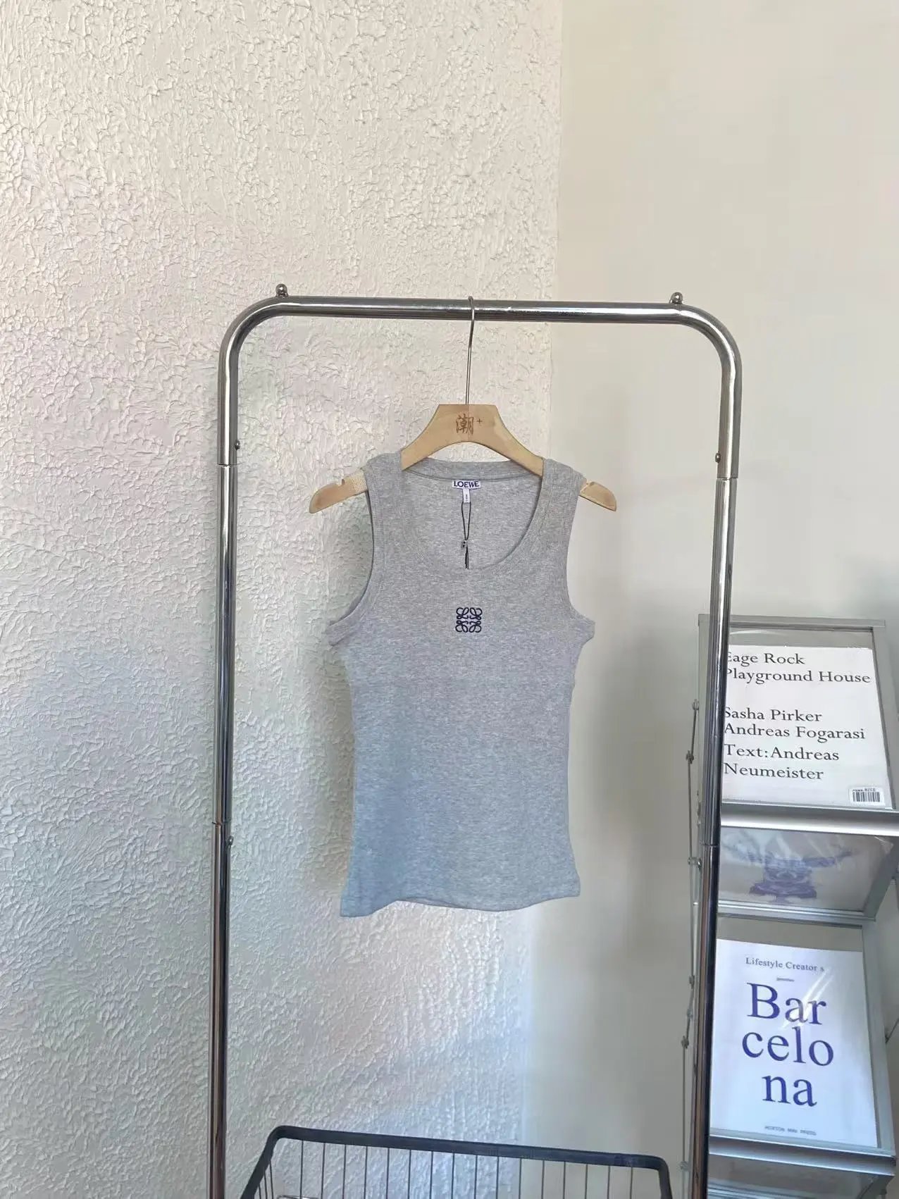 Summer Sleeveless Embroidery Singlet Vest photo 5