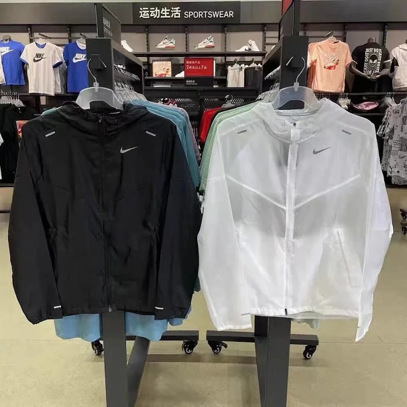Long-Sleeve Sun Protection Top - White
