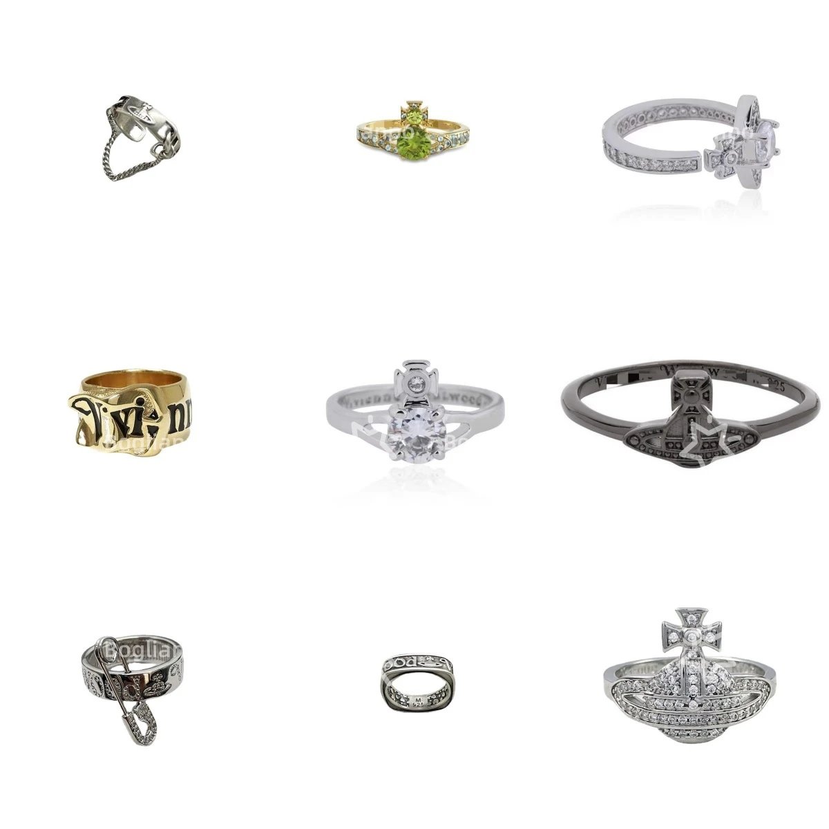 Multiple Designer Rings (Budget) (11 Colorways)