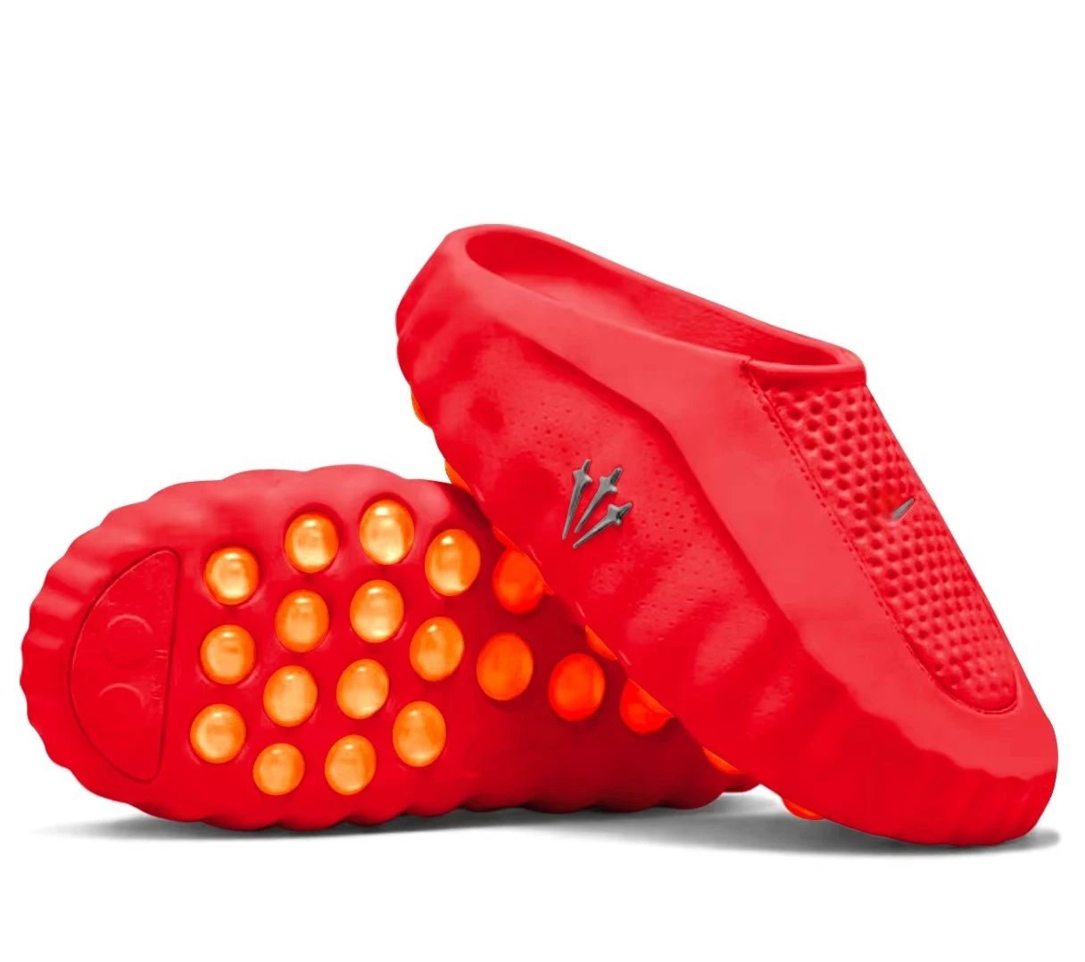 Nike Slippers Closed-Toe Mule with Studded Outsole — Joint Trident 6