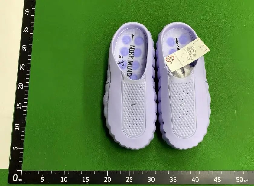 Nike Slippers Closed-Toe Mule with Studded Outsole — 6