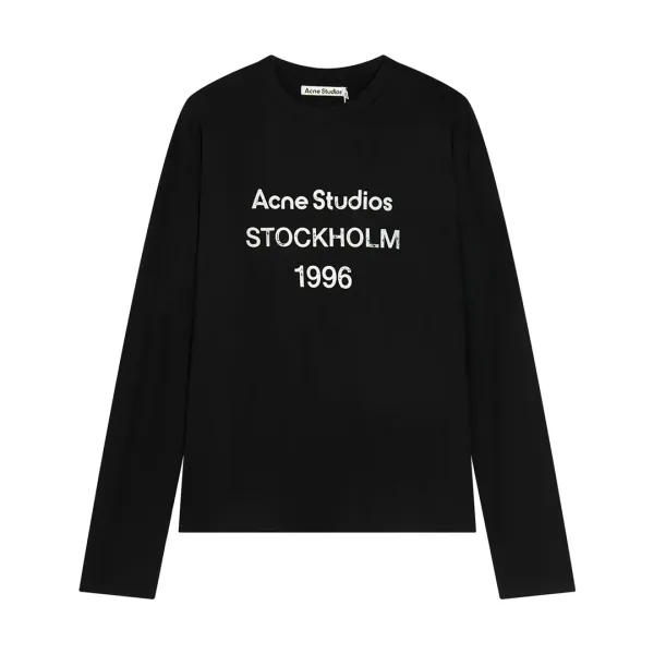 Acne Studios Stockholm 1996 Black Long-Sleeve T-Shirt - 2
