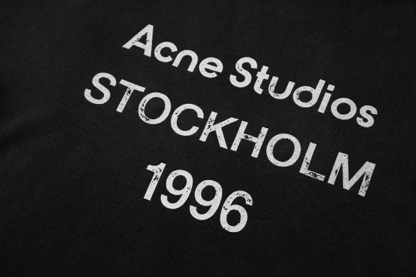 Acne Studios Stockholm 1996 Black Long-Sleeve T-Shirt - 3