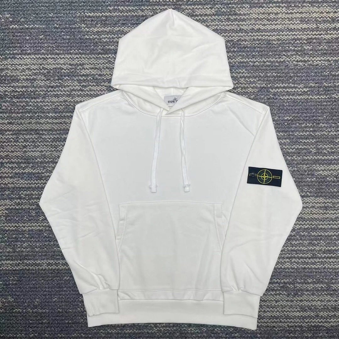 [Hooded Pullover] White