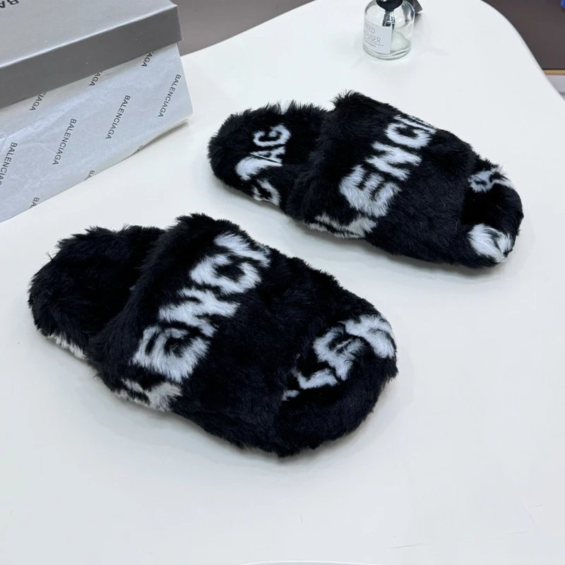 Letter Print Black