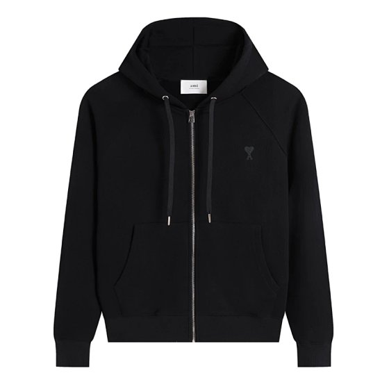 DU, 10.28-2025 autumn/winter new shoulder zipper hooded cardigan sweatshirt