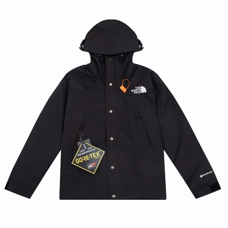 DU 9.26 2025 Fall/Winter New Hooded Letter Print Windbreaker Jacket