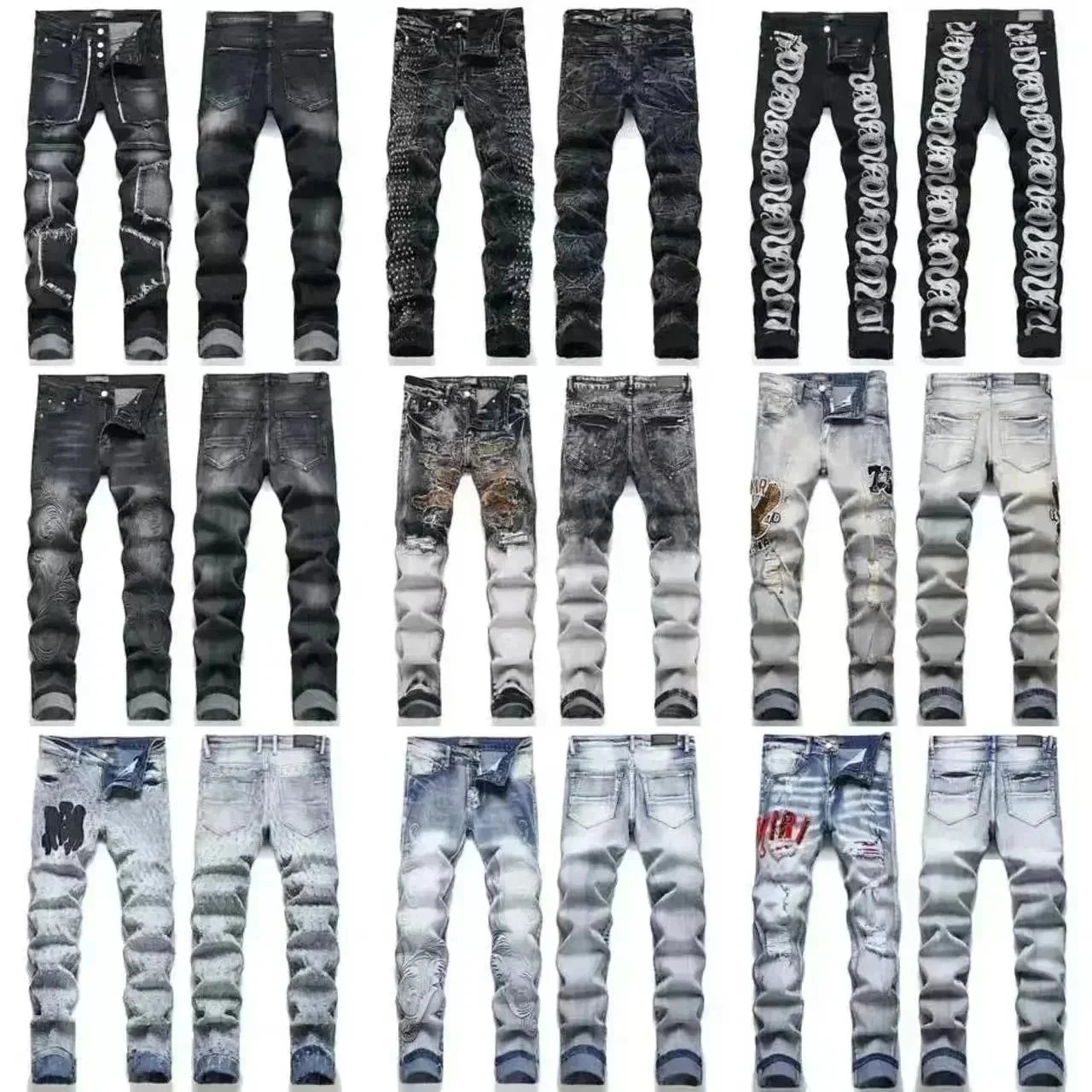 OJ08-High quality fashion jeans +86 13656920862