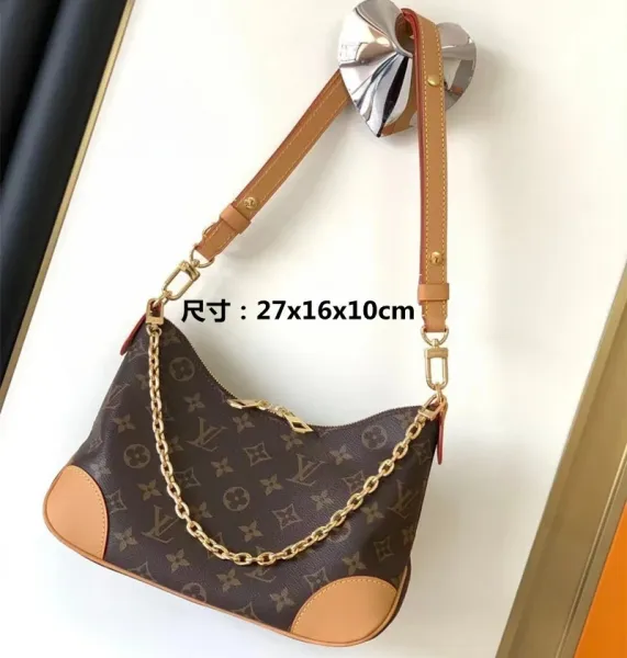Louis Vuitton Dauphine Mini Monogram Brown Shoulder Bag - 12