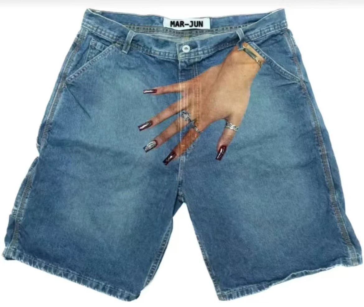 MAR-JUN Denim Shorts Blue
