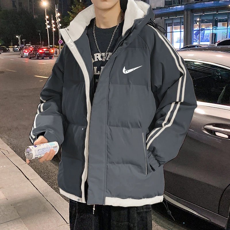 hot selling +22跨境代发  团购批发 潮男士冬季加厚连帽保暖棉衣棉服潮1699