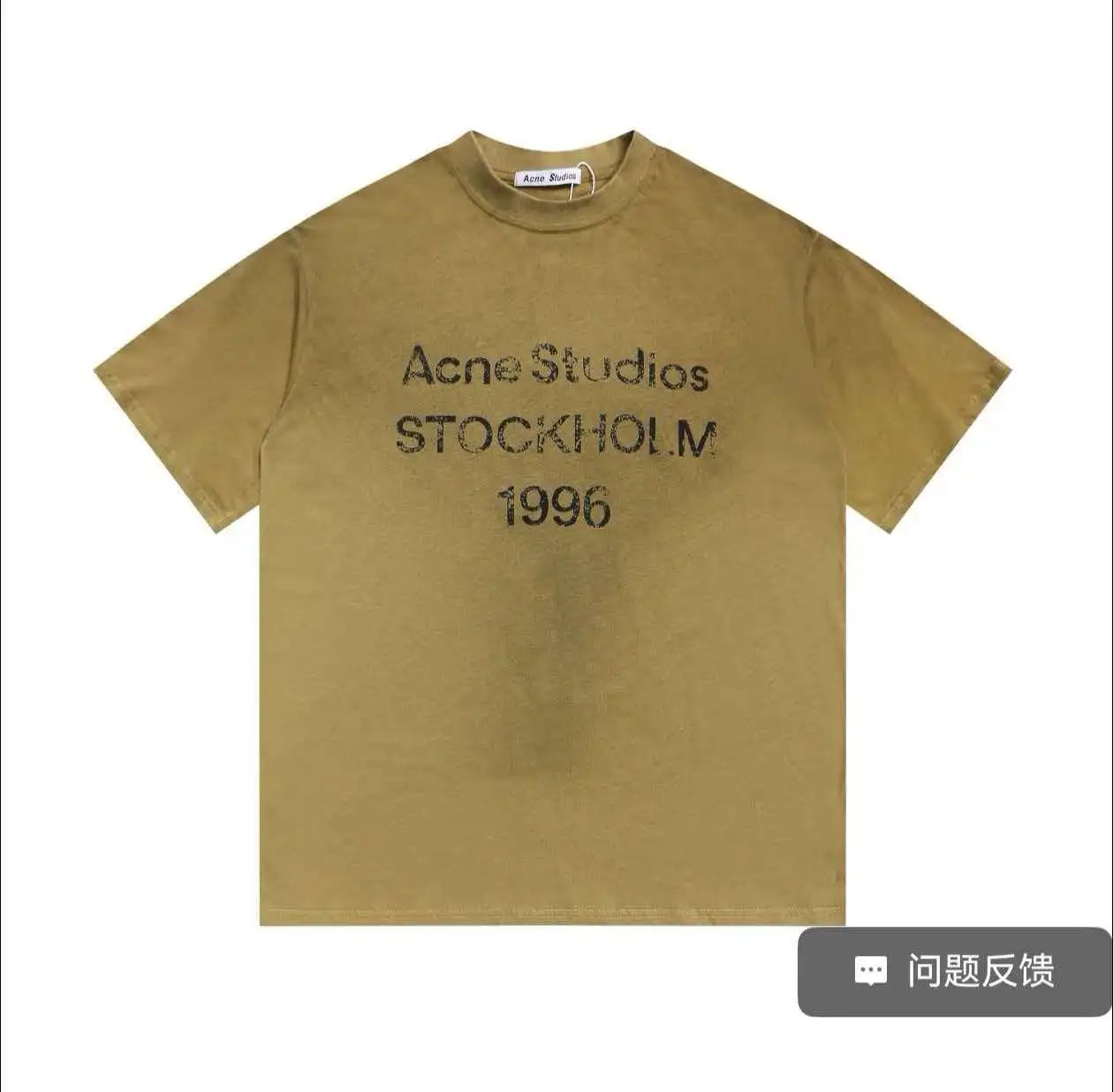 Acne Studios T-Shirts Stockholm 1996 Graphic Long-Sleeve T-Shirt — 35