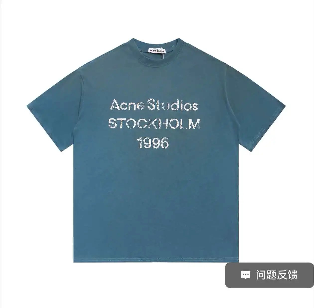 Acne Studios T-Shirts Stockholm 1996 Graphic Long-Sleeve T-Shirt — 30