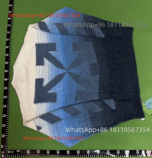 OFF-WHITE White-Blue Gradient