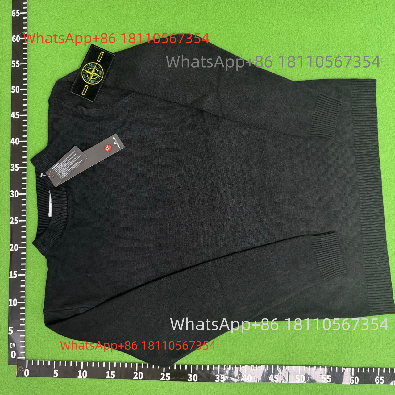 Stone Island-Black Sweater 1