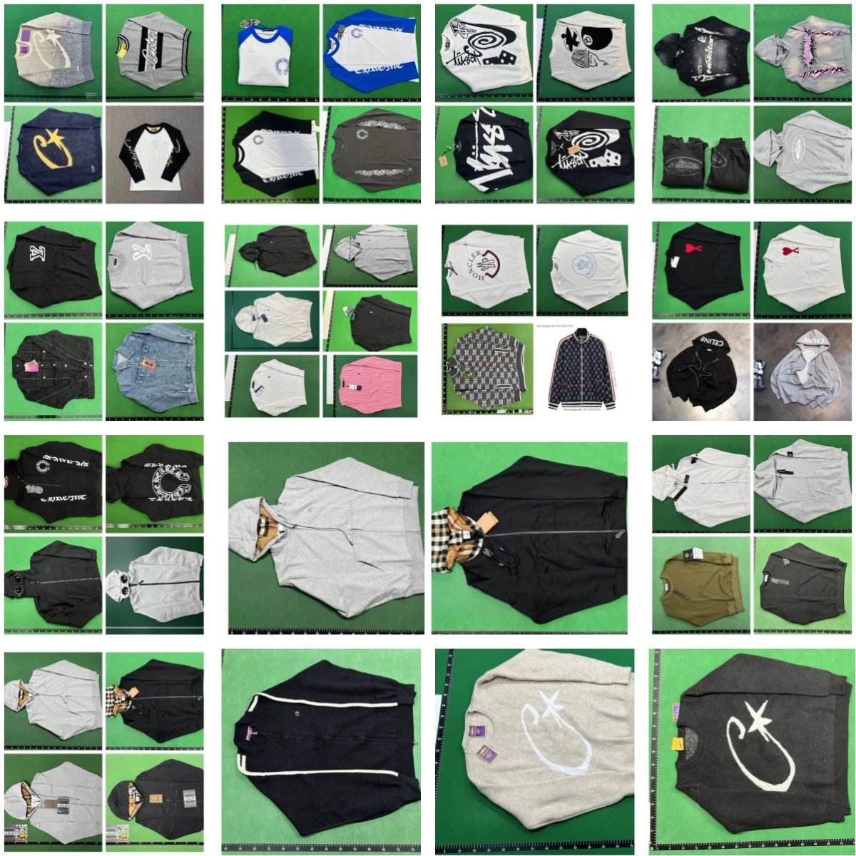 Collection of sweatshirts