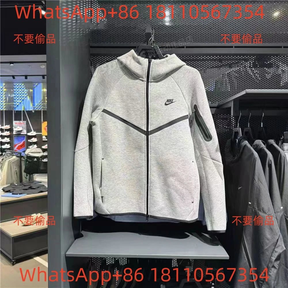 Heather Grey (Full Zip Tech Fleece