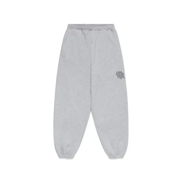 Design Embroidered Logo Hoodie Charcoal Gray Hoodie - 30