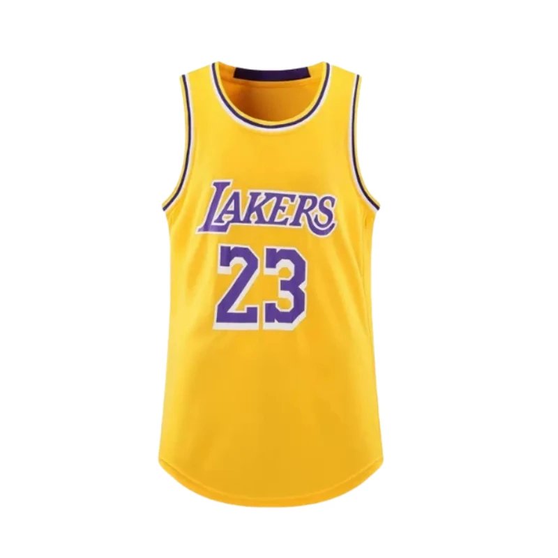 Lakers 23 Yellow Bas