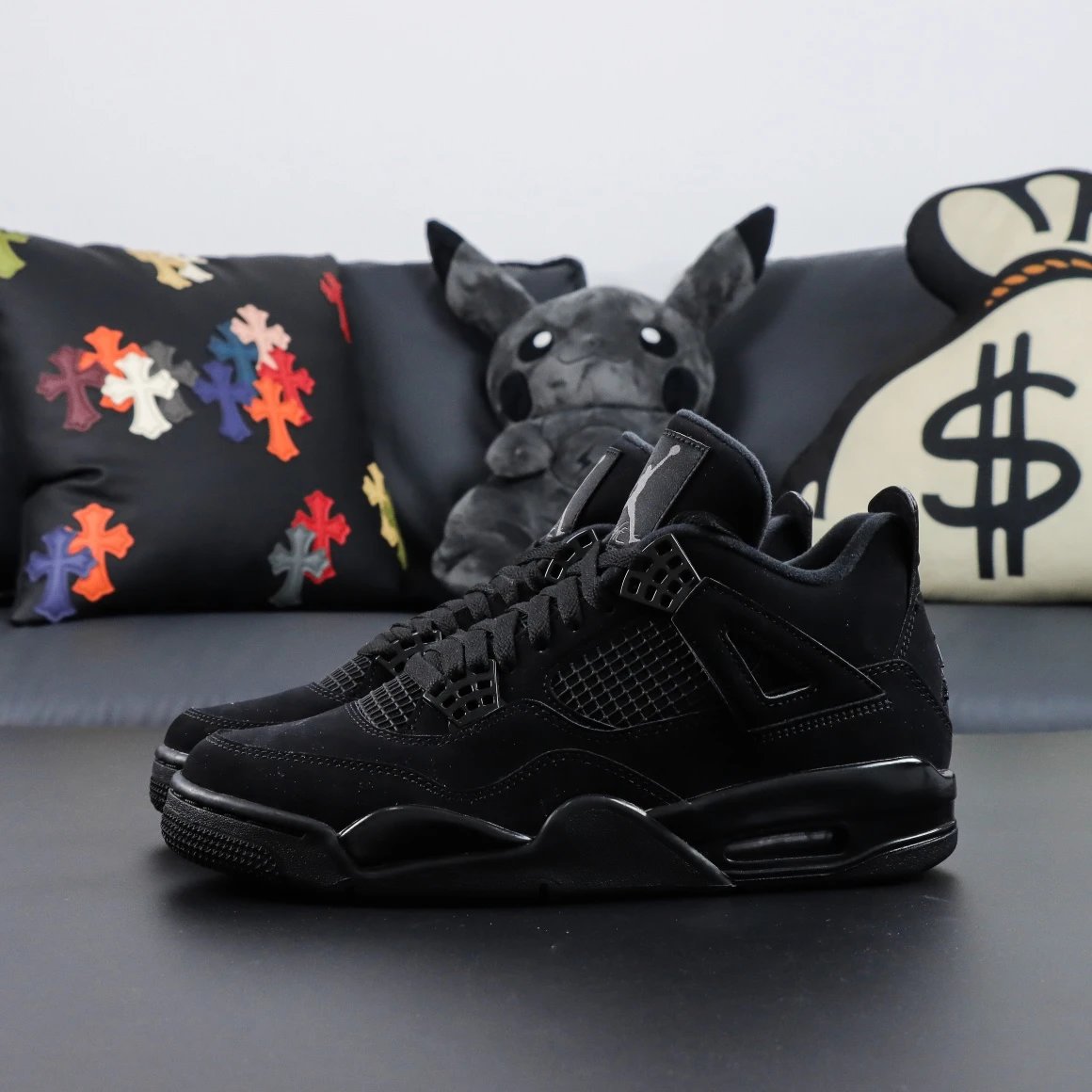 Seven days for package mail without reason. Air Jordan 4 Black Cat
Pure production line
It's an original plate development, pure hymn four-generation.
There's plenty of feedback on the original air cushion.
Perfect shoes.