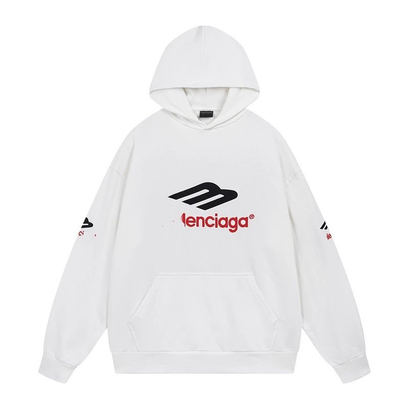 Dual Ring Embroidered Flame Hoodie photo 6