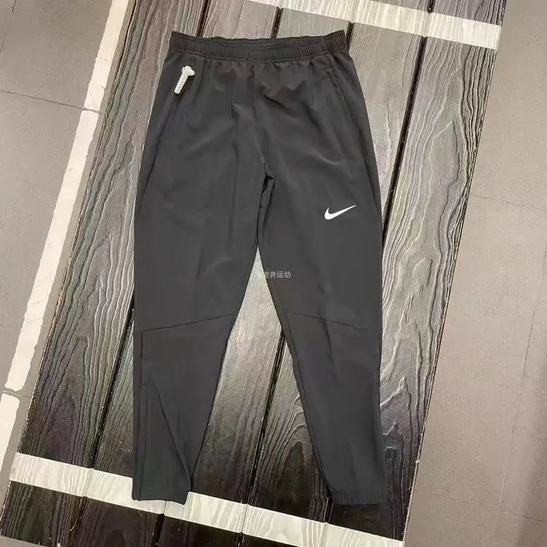NK black leg tied pants
