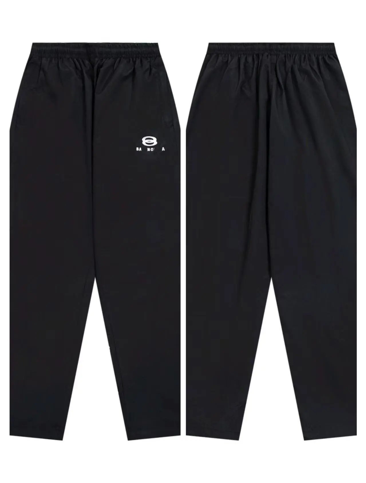 Balenciaga Matching Sets Color-block zip-up track jacket and straight-leg pants set image 6