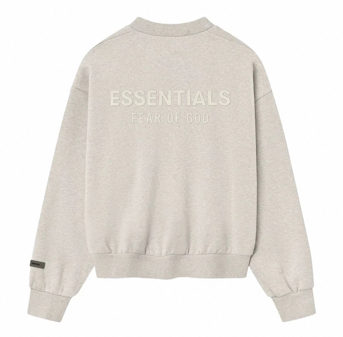 L-6 round neck Heather Grey