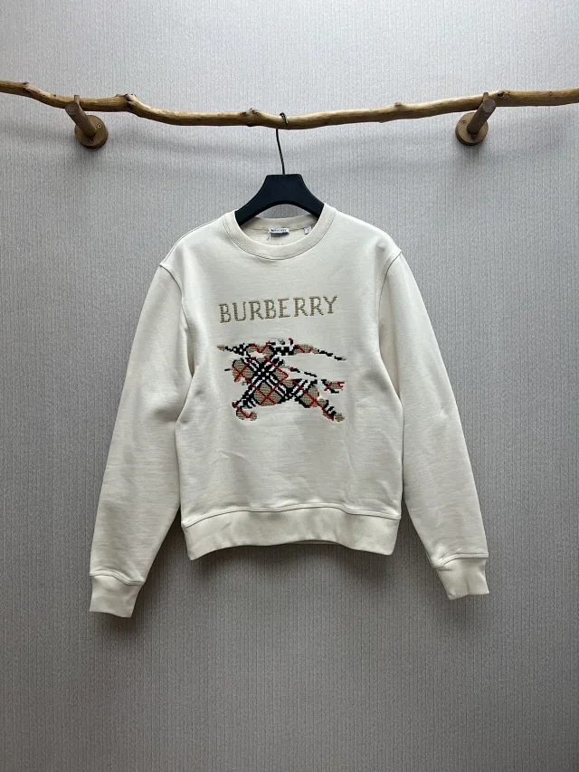 Burberry Hoodies & Sweatshirts Logo and check designs product detail image 1