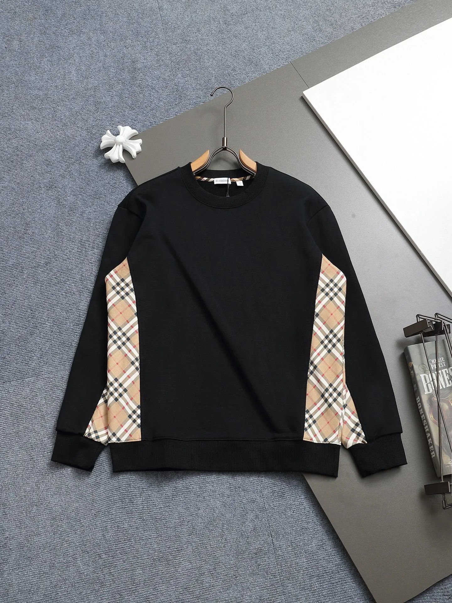 Burberry Shield Logo Hoodie Off-White - 13