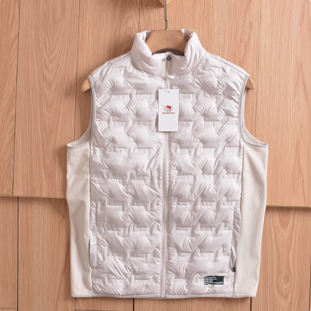 Nike Tracksuits Quarter-Zip Training Top and Zip-Hem Trousers Set — Vest 03