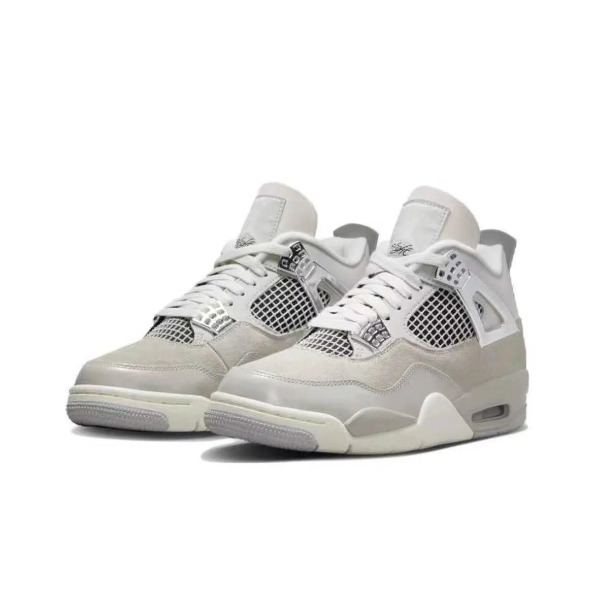 Silver/White
