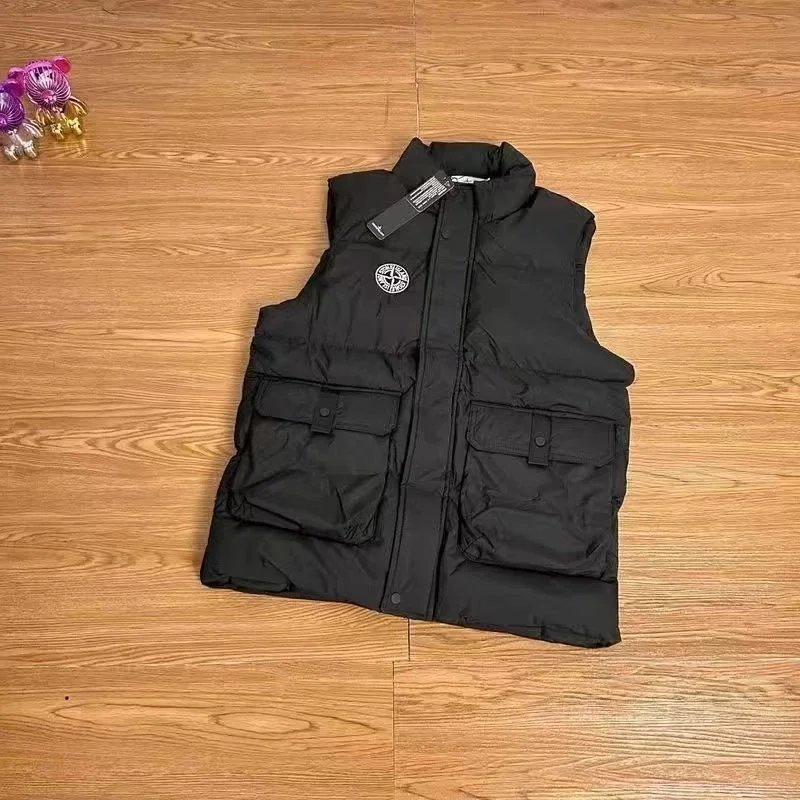 Stone Island Down Jacket Dark Gray - 6