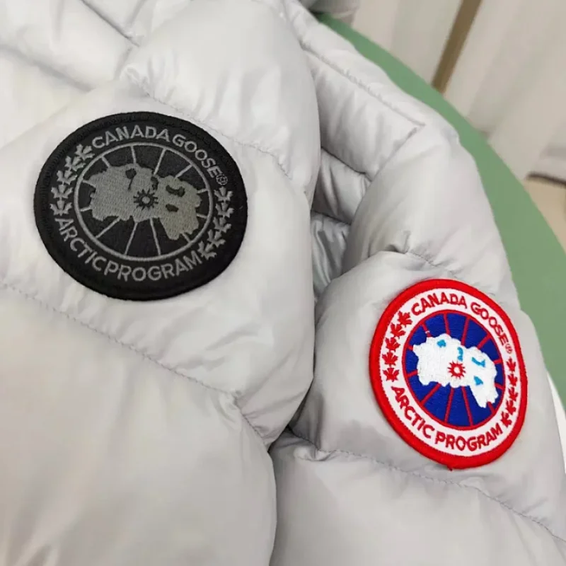 C Goose White Black Badge + Red Badge