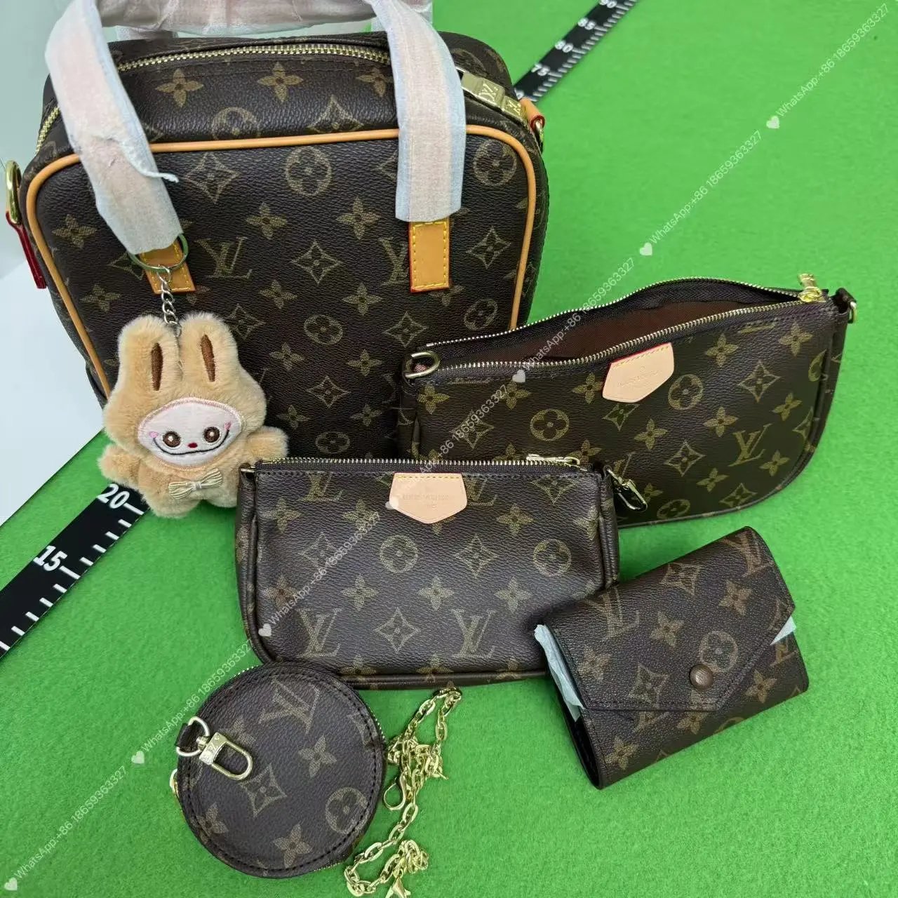 Louis Vuitton Keepall 45 Monogram Canvas Brown Travel Duffle Bag - 4