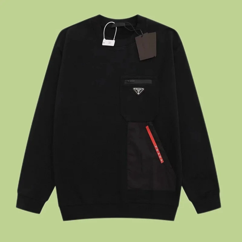 Prada Pocket Detail Sweatshirt