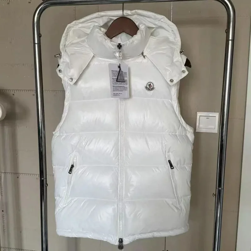 M Moncler Vest White