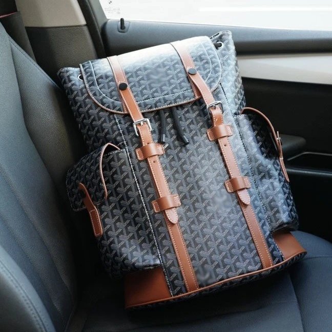 Goyard Handbags Goyardine patterned tote bag image 5