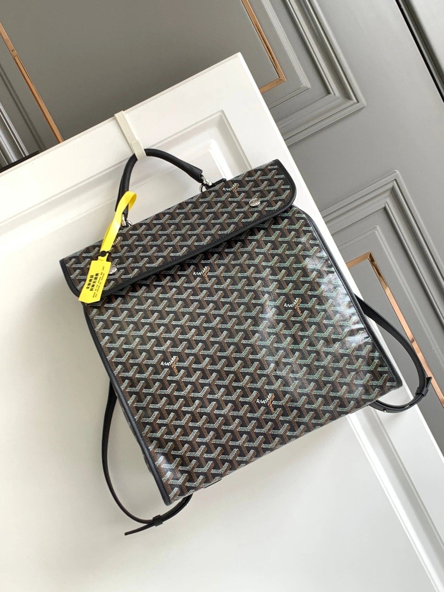 Goyard Handbags Goyardine patterned tote bag image 4