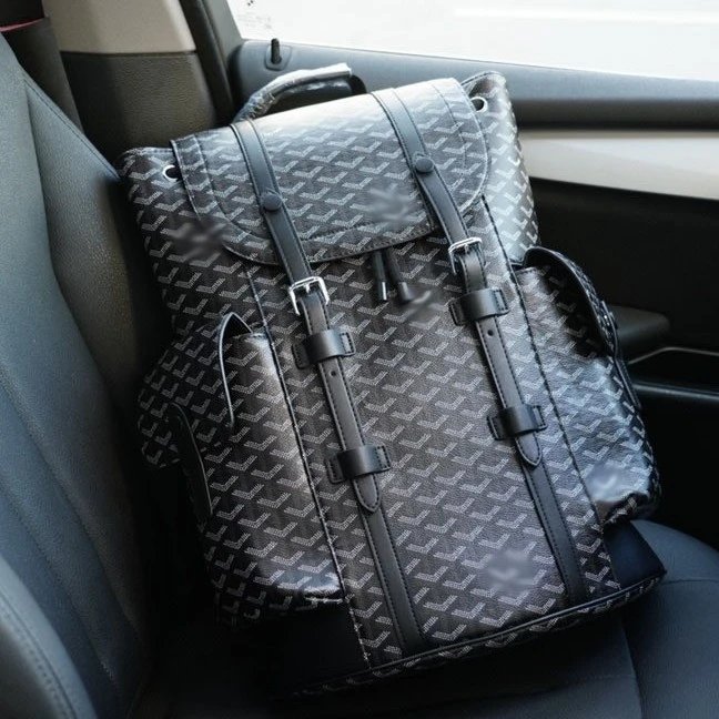 Goyard Handbags Goyardine patterned tote bag image 7