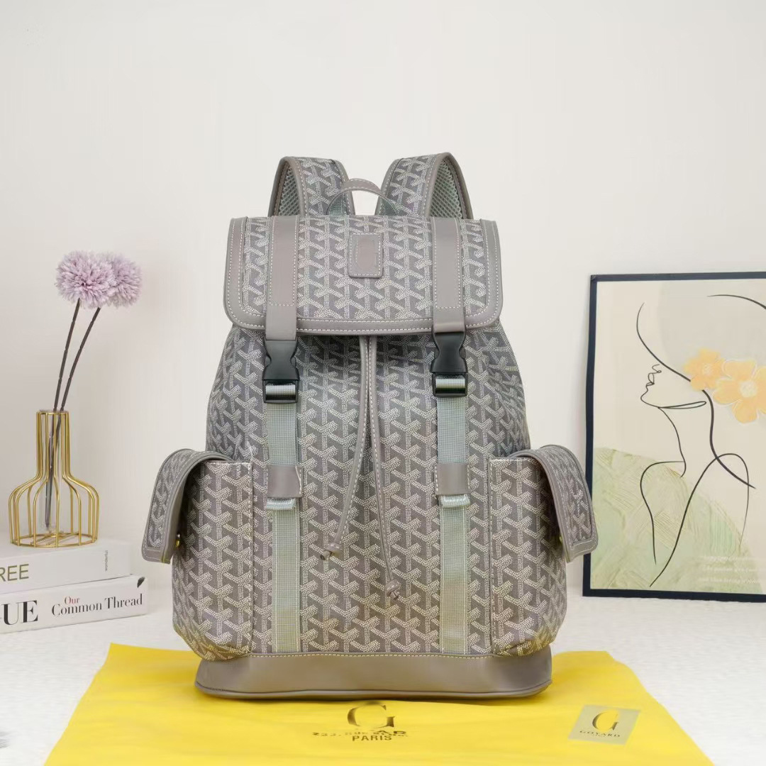 Goyard Handbags Goyardine patterned tote bag — Latch gray