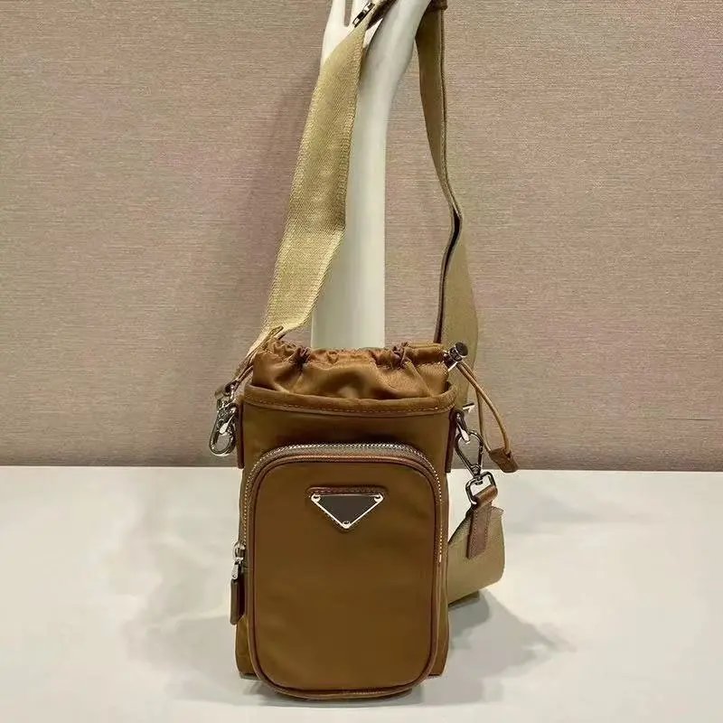 Burberry Crossbody Bags Zippered Bag — Prada brown crossbody bag