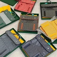 Goyard Handbags Goyardine patterned tote bag product detail image 2