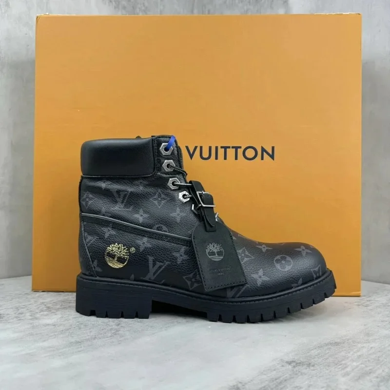 UGG Boots Suede Shearling — Lh Bright Black Gold Standard