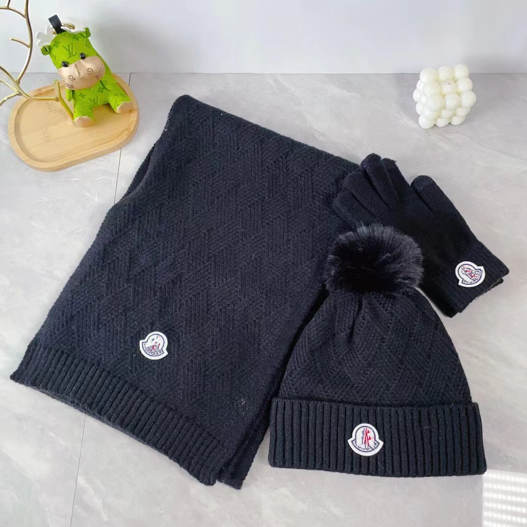 M Mon 3-Piece Black