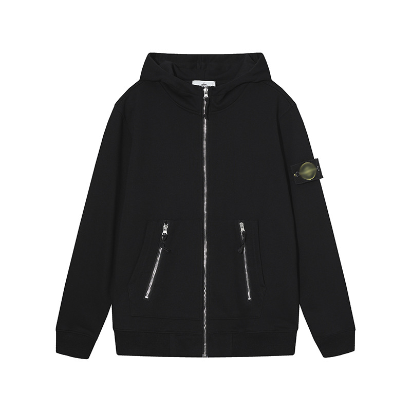 连帽拉链卫衣拉链口袋3