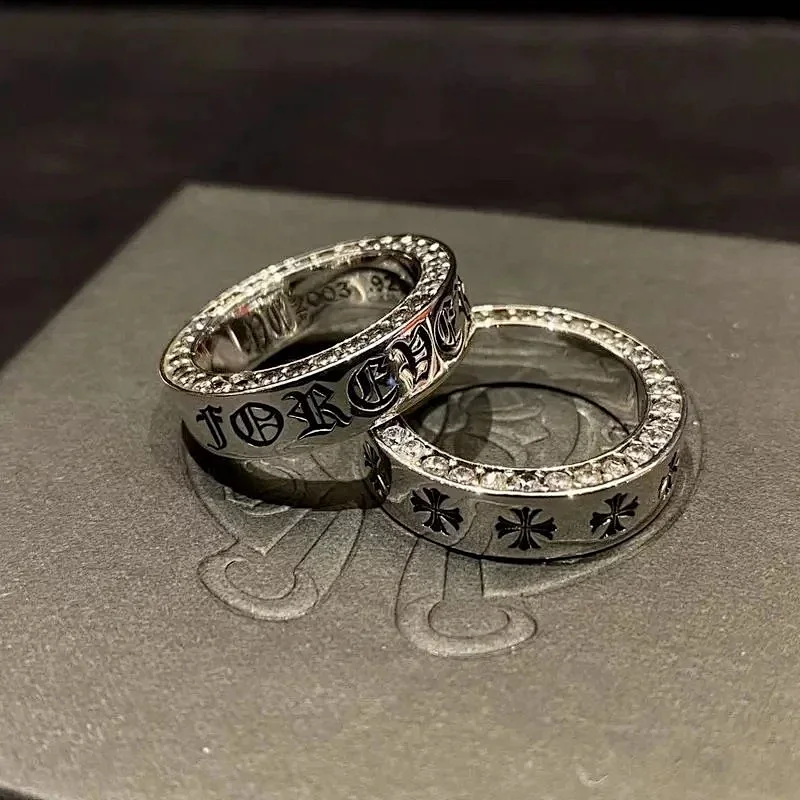 CH Silver with diamonds