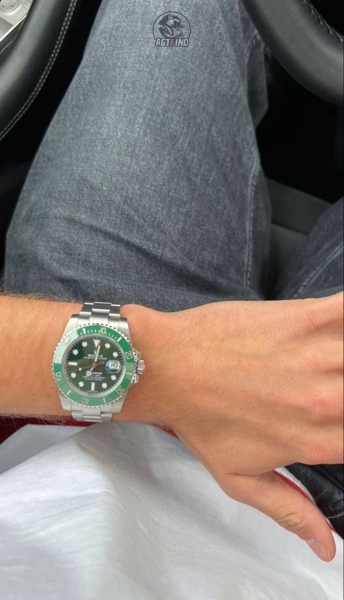 Rolex Oyster Perpetual Day-Date Blue Dial Diamond-Encrusted Watch - 9