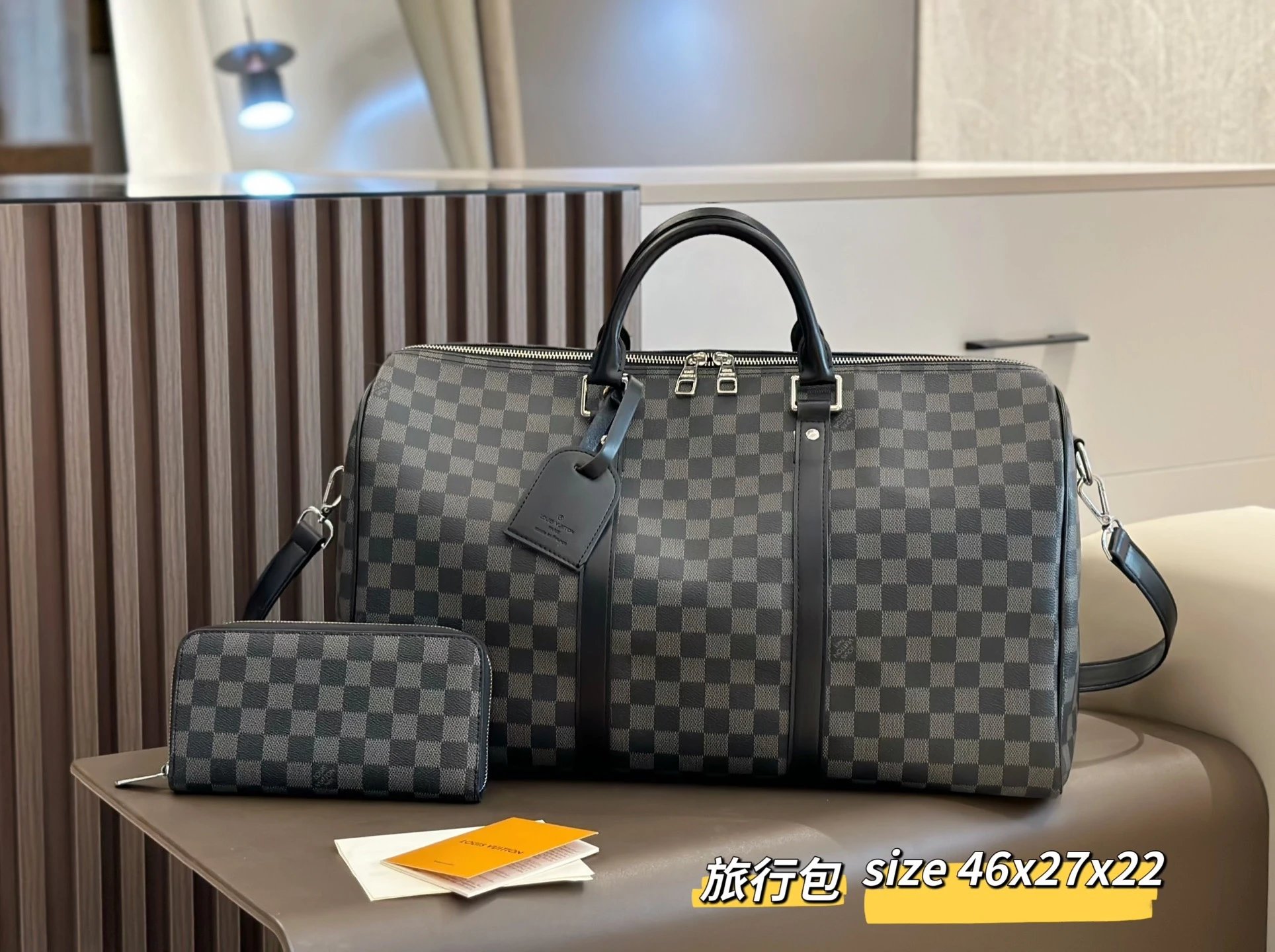 Louis Vuitton Keepall 45 Monogram Canvas Brown Travel Duffle Bag - 13